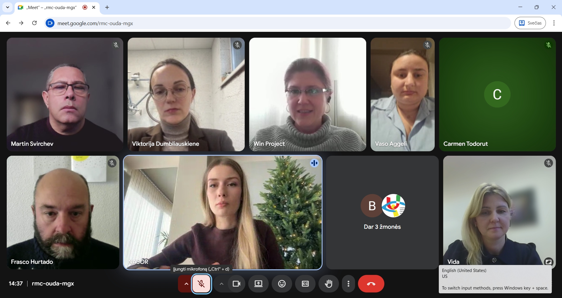 Second project partners meeting